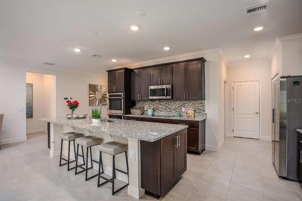 Interior, Kitchen, Recessed Lighting, Stainless Steel Appliances