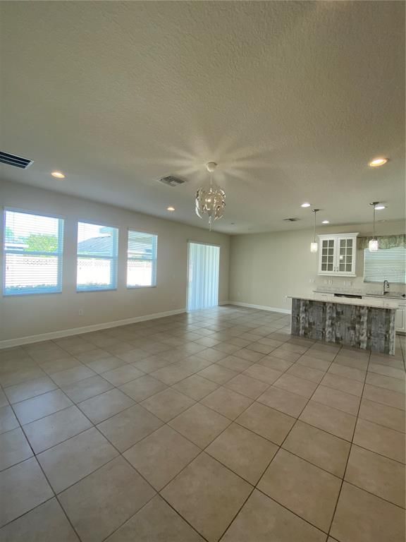 Chandelier, Empty room, Interior, Kitchen, Pendant Lights, Recessed Lighting
