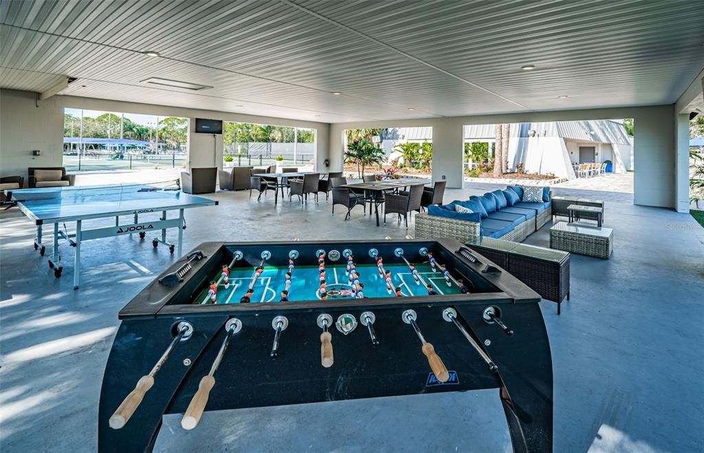 Exterior, Game Room