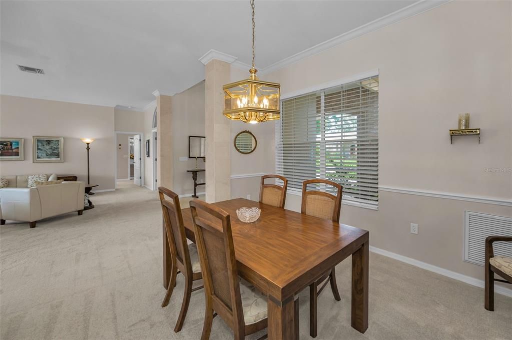 Dining room, Interior, Living room, Pendant Lights