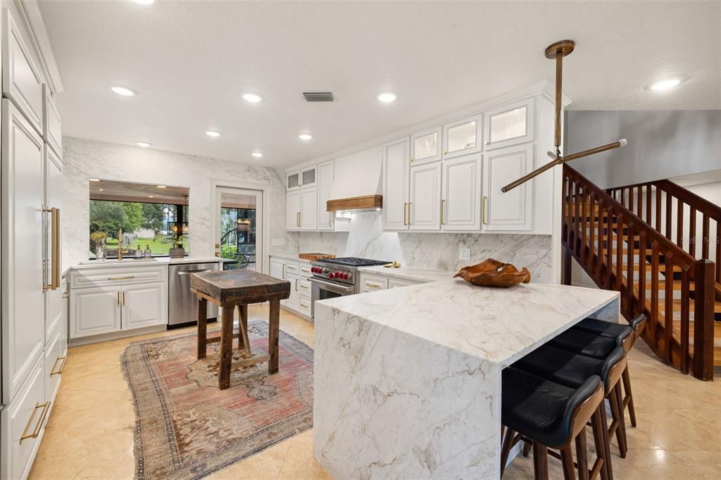 Interior, Kitchen, Recessed Lighting, Stainless Steel Appliances