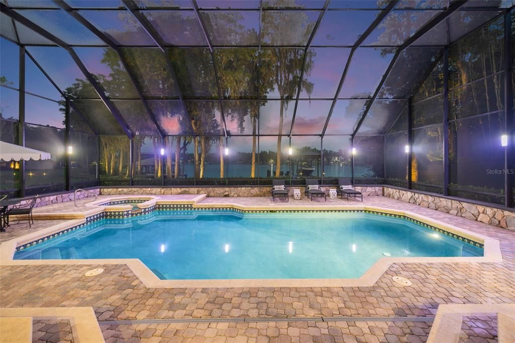 Glass Ceilings, Interior, Pool, Sun Room