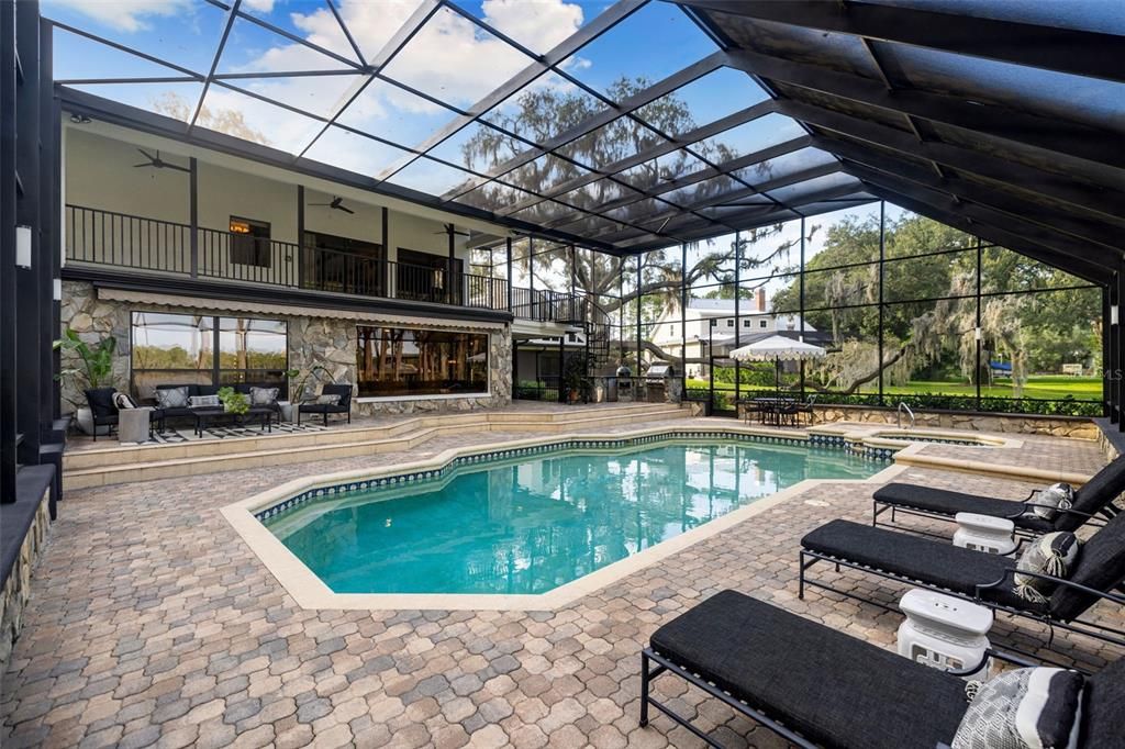 Glass Ceilings, Interior, Pool, Sun Room