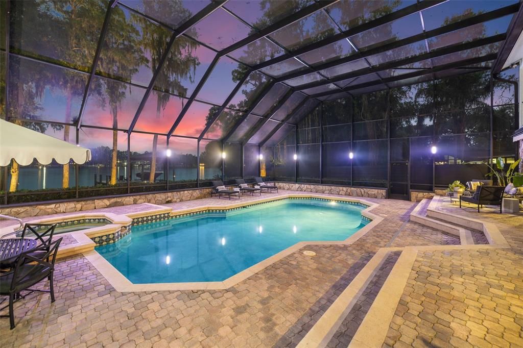 Glass Ceilings, Interior, Pool, Sun Room