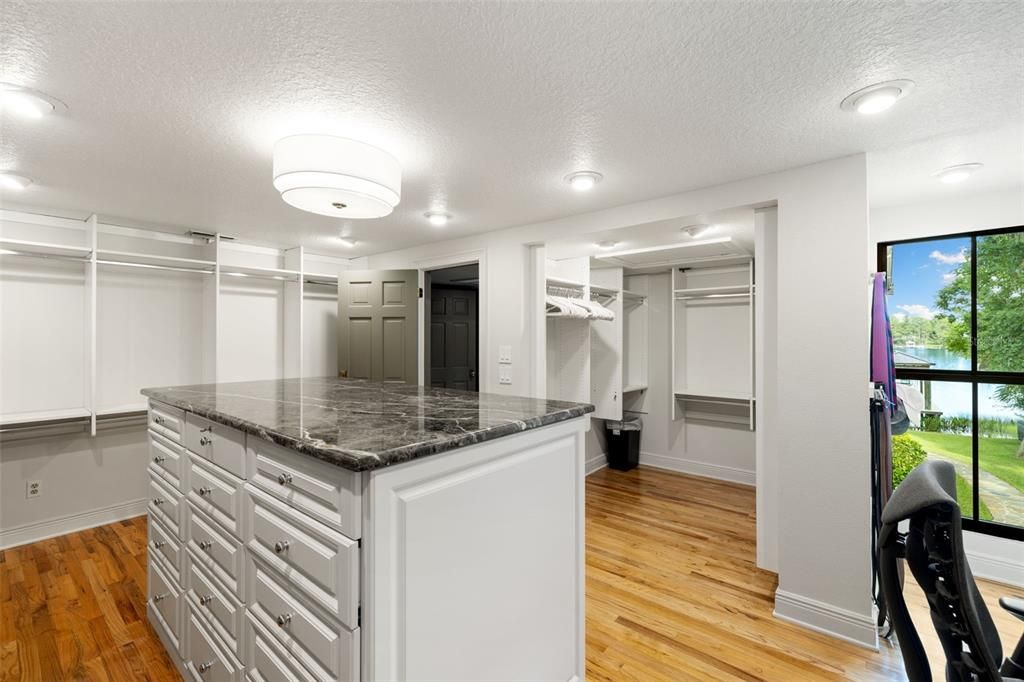 Interior, Recessed Lighting, Walk-in Closets, Wood Texture Flooring
