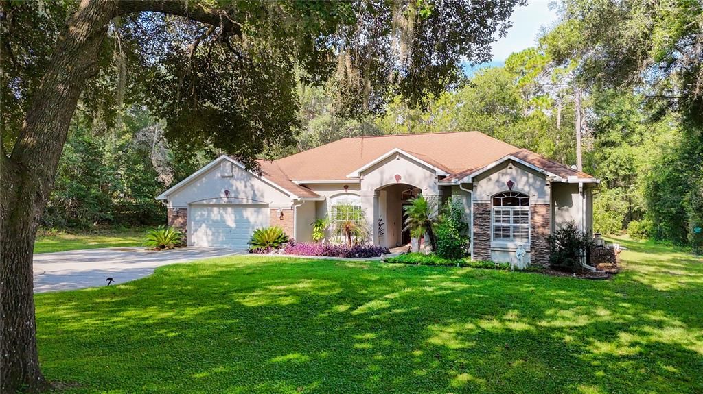 Attached, Backyard, Exterior, Facade, Ranch