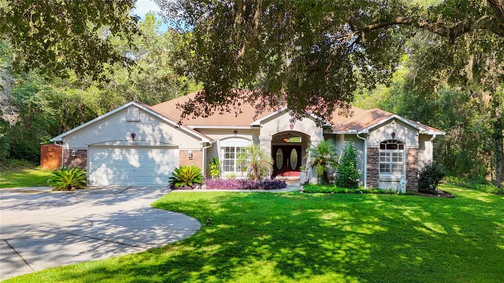 Attached, Backyard, Exterior, Facade, Ranch