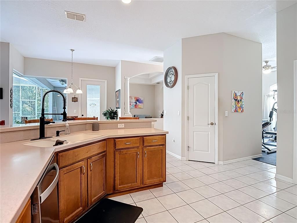 Interior, Kitchen, Pendant Lights, Recessed Lighting