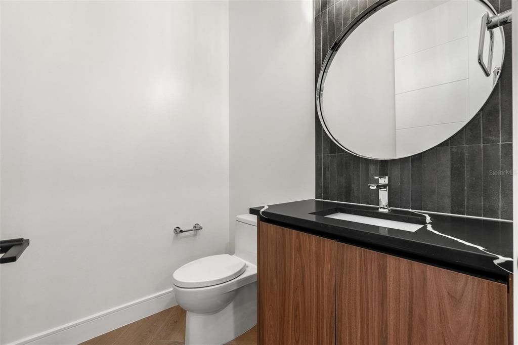 Bathroom, Interior, Wood Texture Flooring