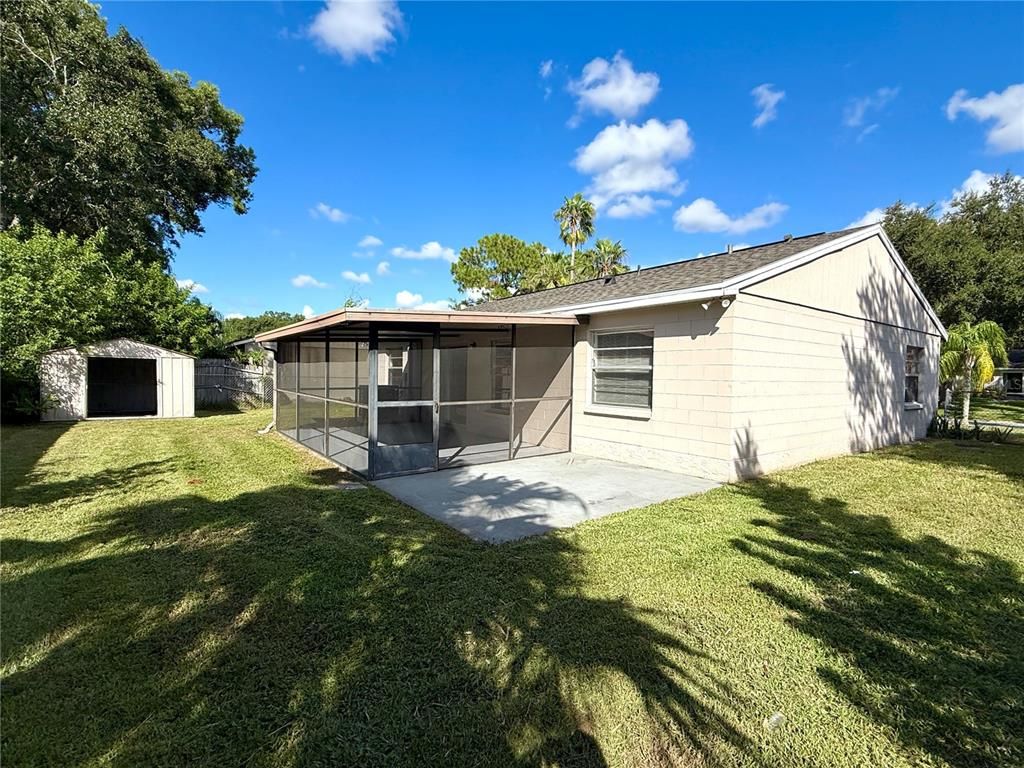Backyard, Exterior