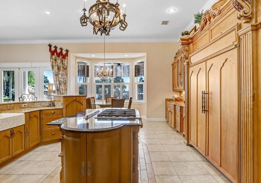 Chandelier, Dining room, Interior, Recessed Lighting