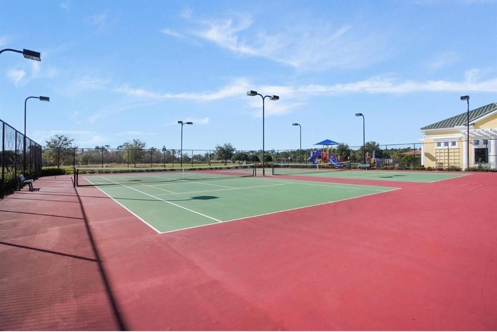 Exterior, Tennis Courts