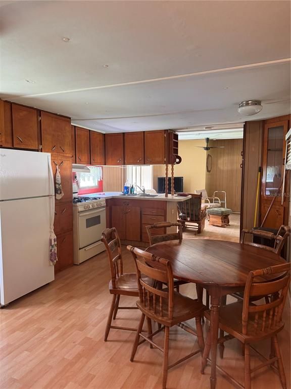 Dining room, Interior, Kitchen, Wood Texture Flooring