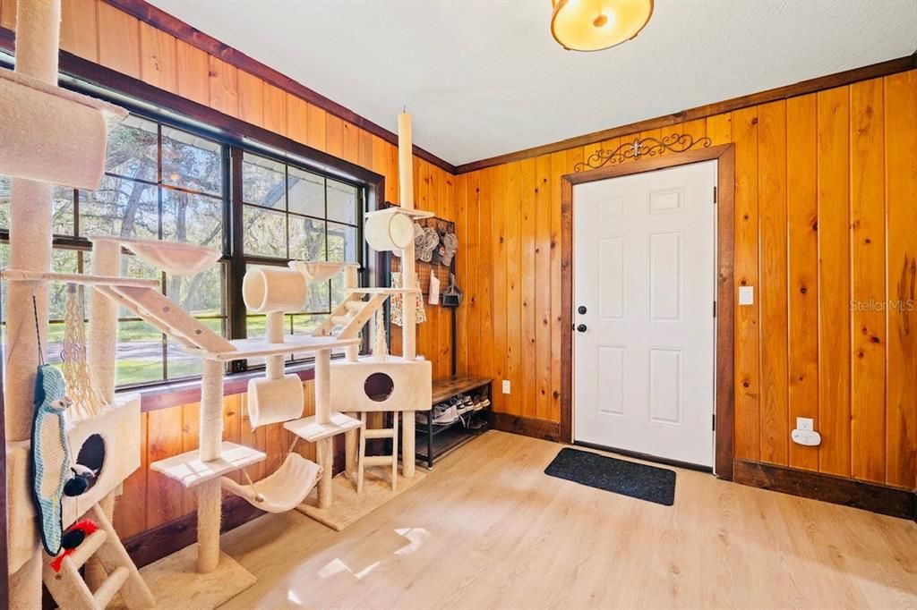 Interior, Wood Texture Flooring, Wooden Walls