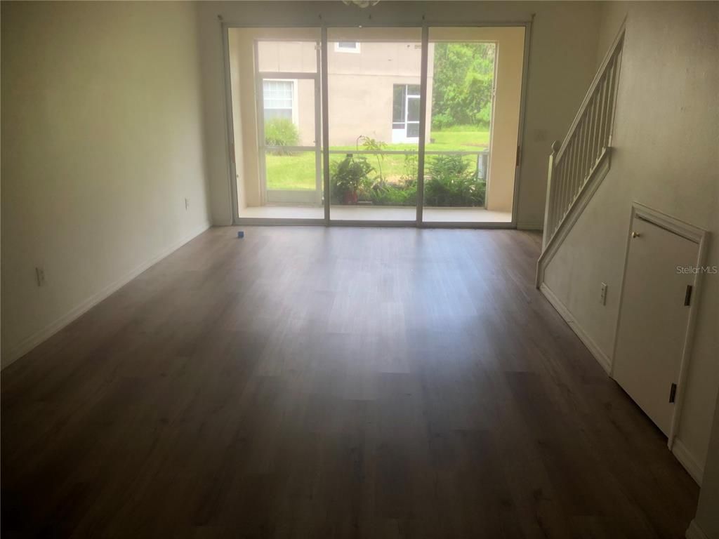 Empty room, Interior, Wood Texture Flooring