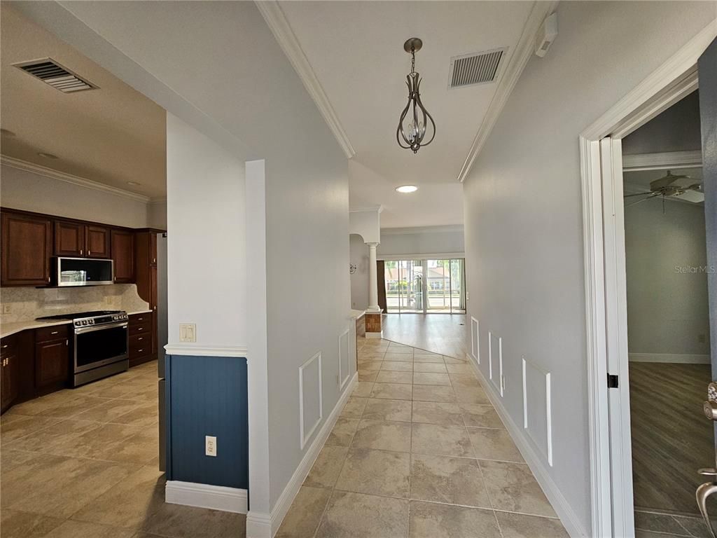 Interior, Kitchen, Pendant Lights, Recessed Lighting