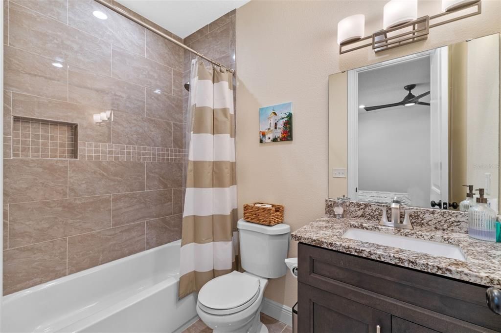 Bathroom, Interior, Recessed Lighting