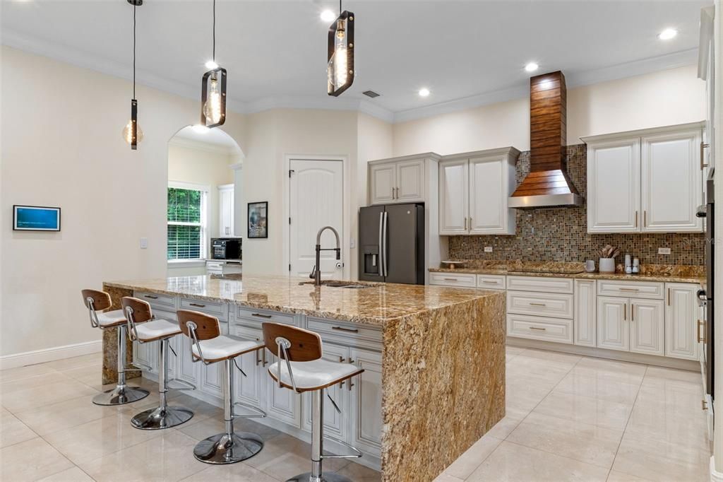 Interior, Kitchen, Pendant Lights, Recessed Lighting
