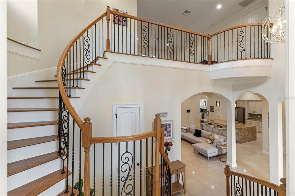 Chandelier, Interior, Recessed Lighting
