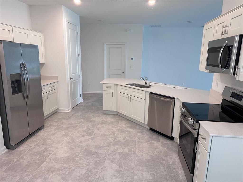 Interior, Kitchen, Recessed Lighting