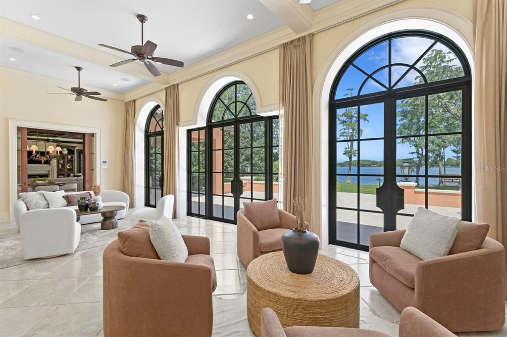 Interior, Living room, Recessed Lighting, Water