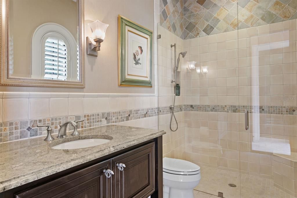 Bathroom, Glass Shower, Interior