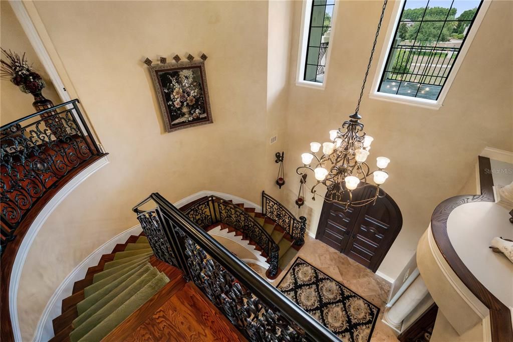 Chandelier, Interior
