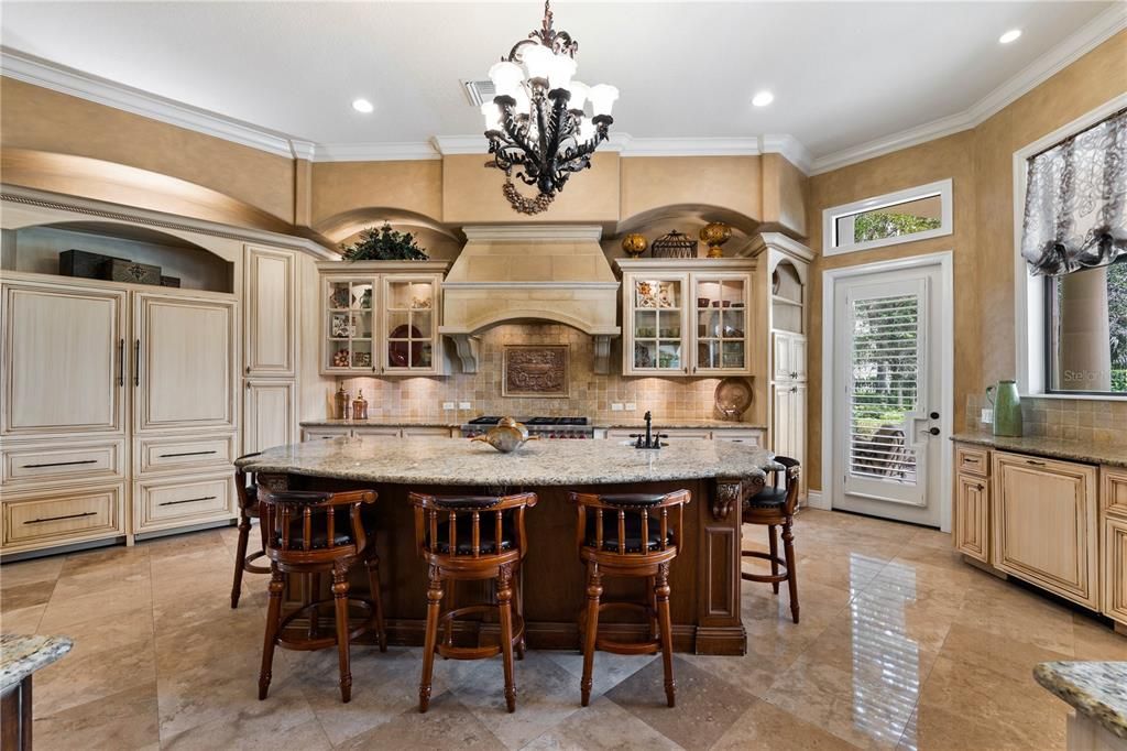 Chandelier, Interior, Recessed Lighting