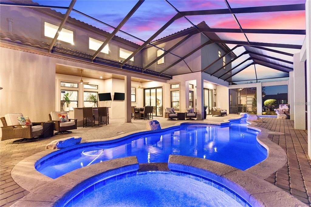 Glass Ceilings, Interior, Pool, Sun Room