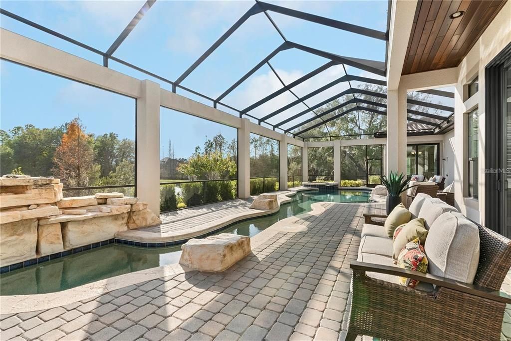 Glass Ceilings, Interior, Pool, Sun Room