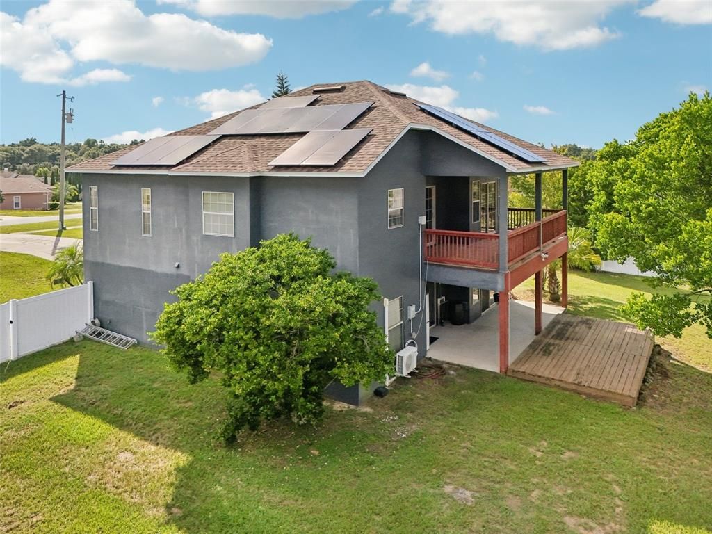 Backyard, Exterior, Solar Panels