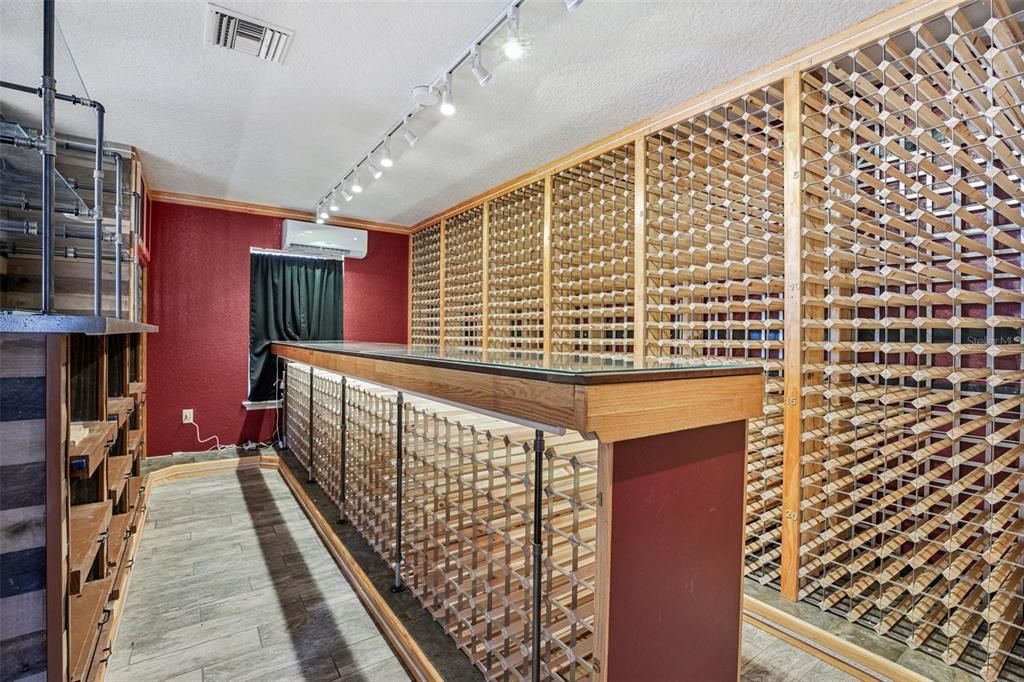 Interior, Wine Storage, Wood Texture Flooring