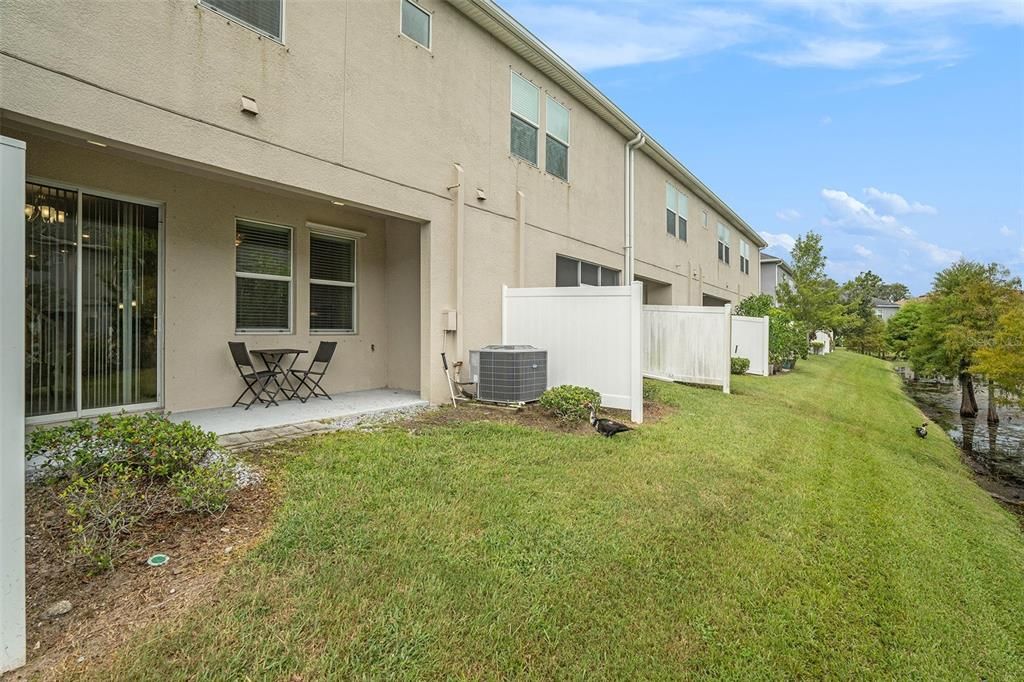 Backyard, Exterior