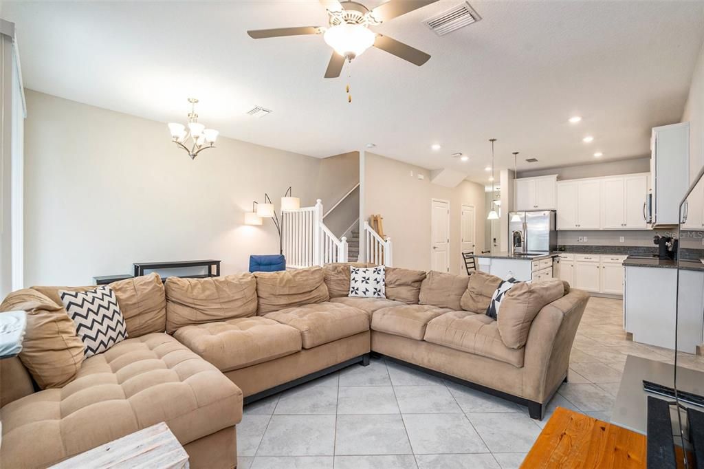 Chandelier, Interior, Kitchen, Living room, Pendant Lights, Recessed Lighting