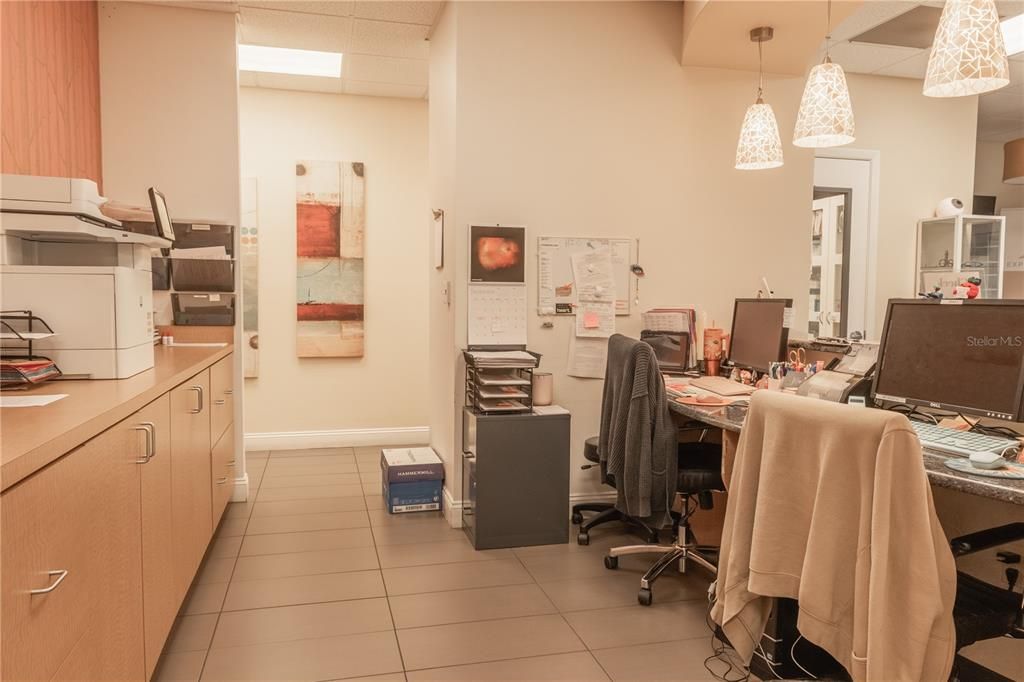 Home Office, Interior, Pendant Lights