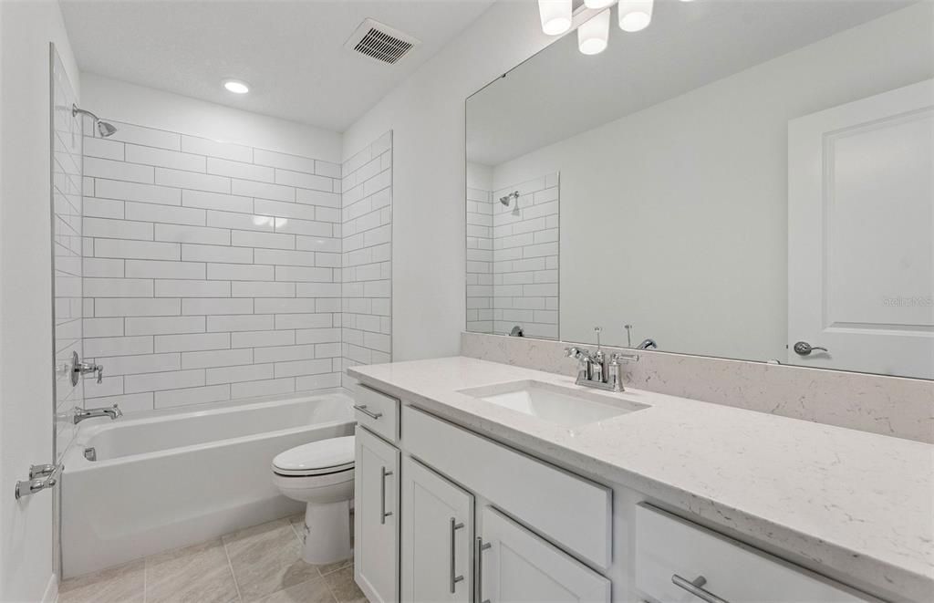 Bathroom, Interior, Recessed Lighting