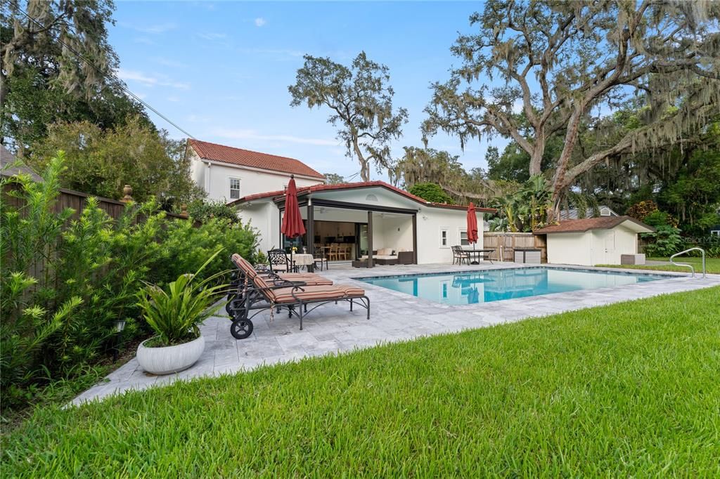 Backyard, Exterior, Pool