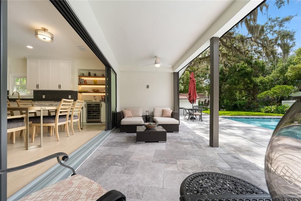 Dining room, Interior, Pool