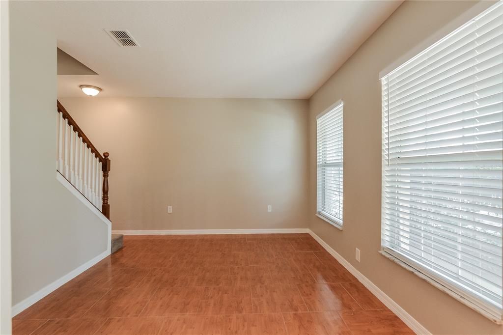Empty room, Interior, Wood Texture Flooring