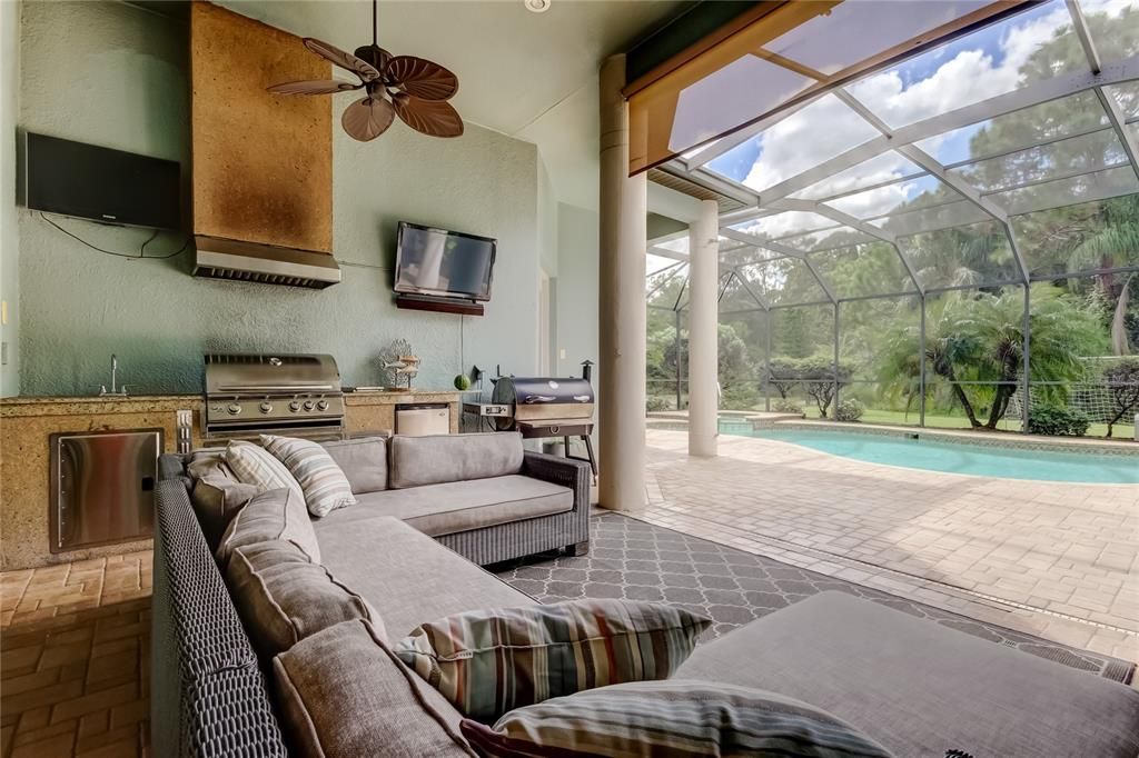 Glass Ceilings, Interior, Living room, Pool, Sun Room