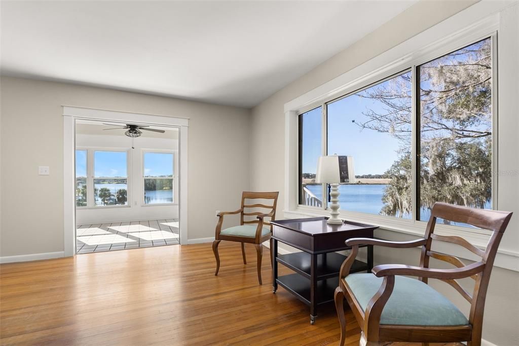 Home Office, Interior, Water, Wood Texture Flooring