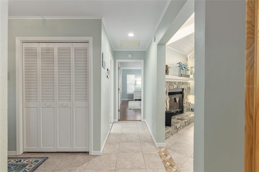 Fireplace, Interior, Recessed Lighting