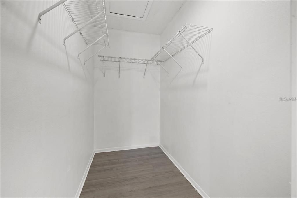 Interior, Walk-in Closets, Wood Texture Flooring