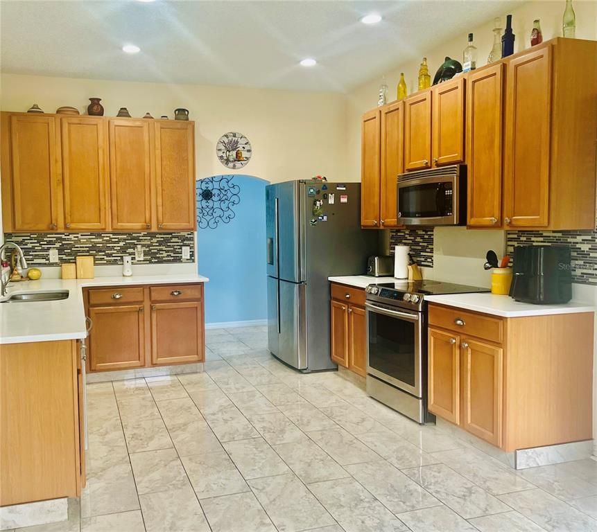 Interior, Kitchen, Recessed Lighting