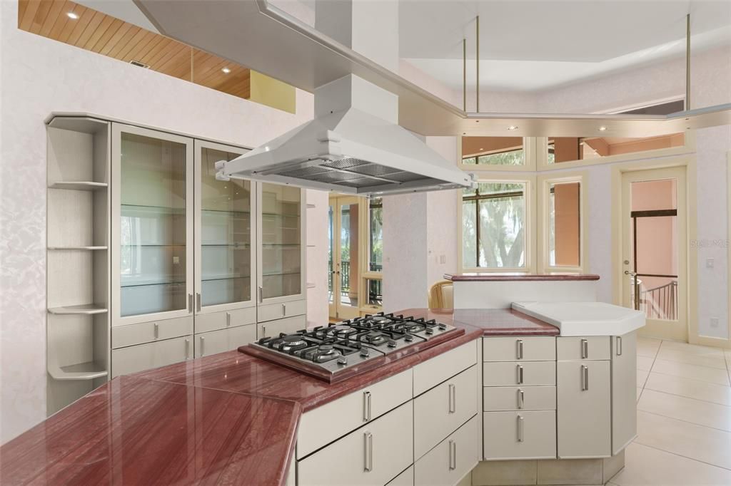 Interior, Kitchen, Pendant Lights, Recessed Lighting