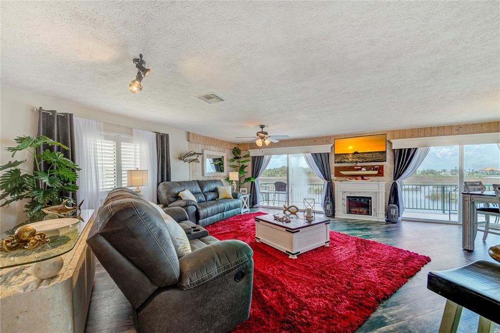 Fireplace, Interior, Living room