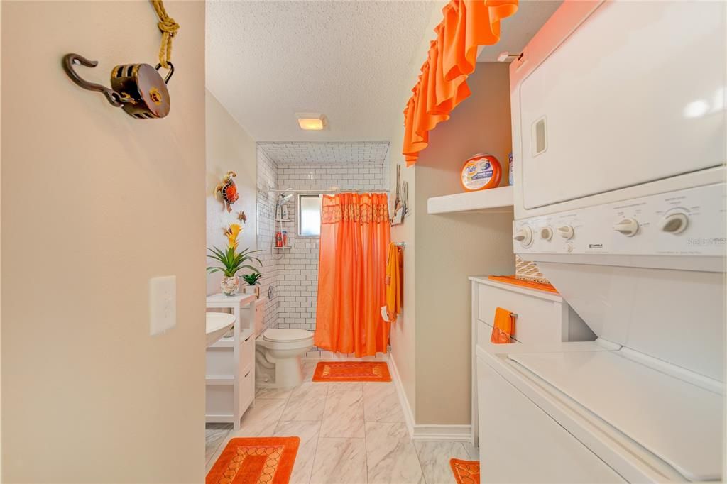 Bathroom, Interior, Marble, Washer