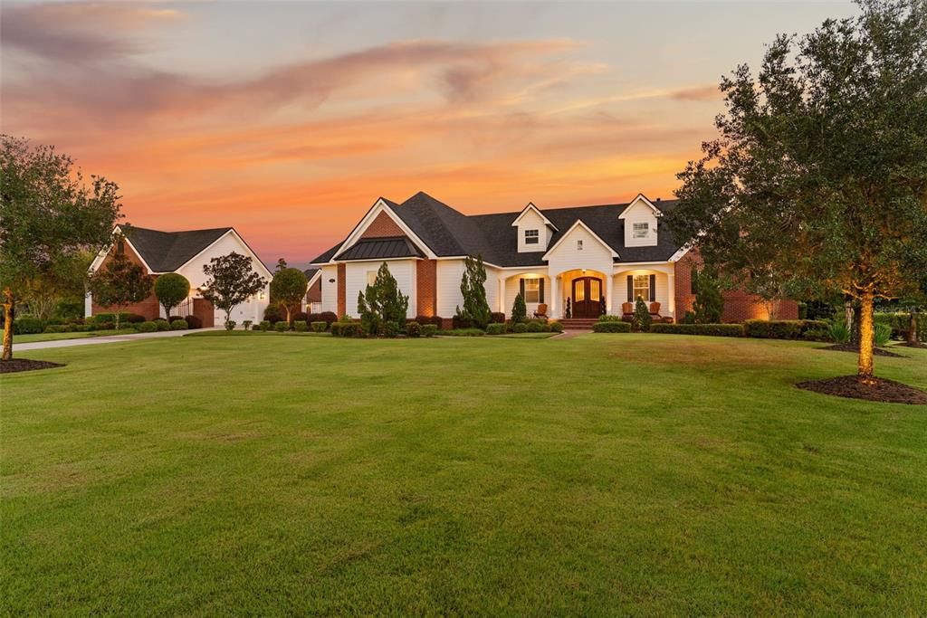 Attached, Backyard, Exterior, Facade, French Provincial