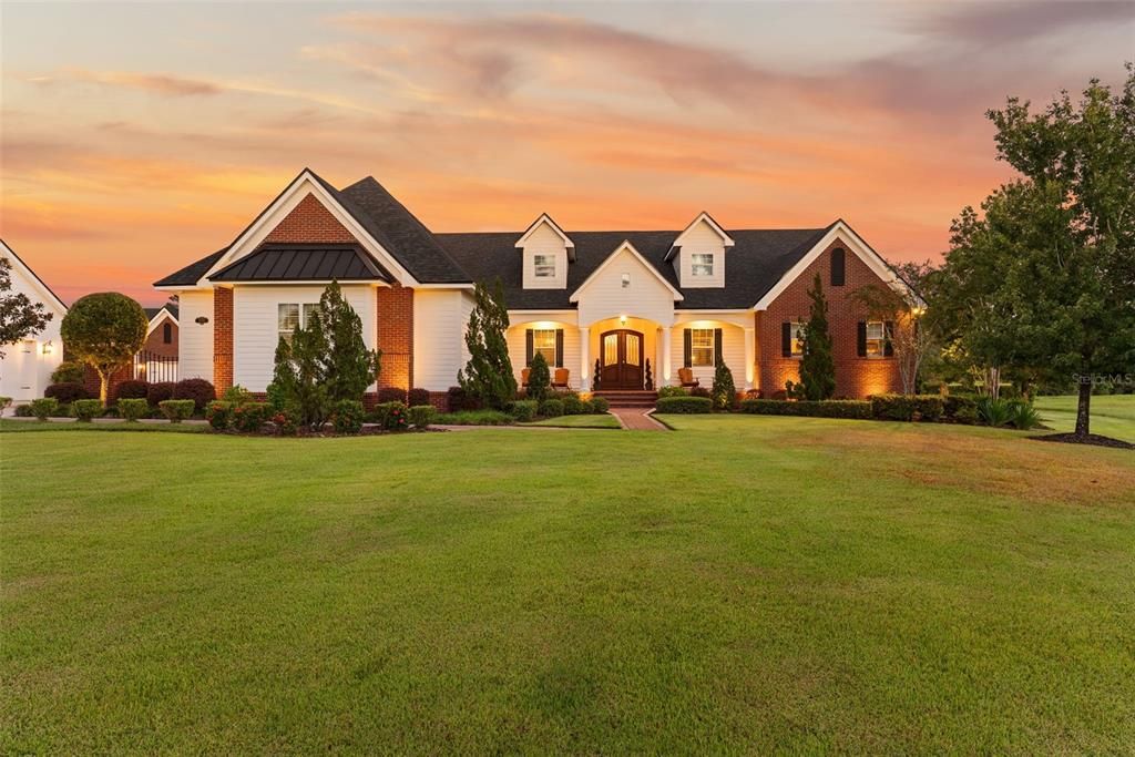 Exterior, Facade, Brick Facade, Farmhouse