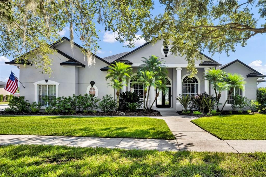 Exterior, Facade, Spanish Mediterranean